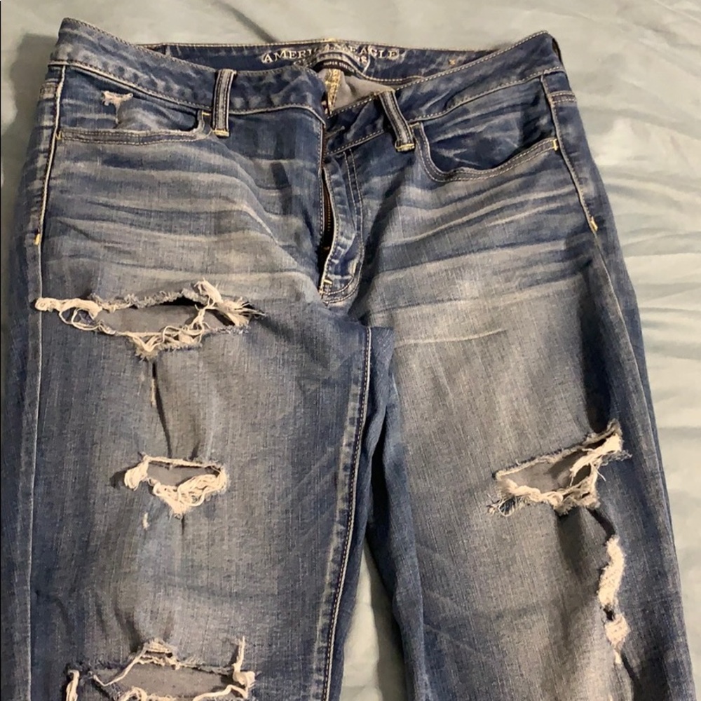 Ripped AE jeans